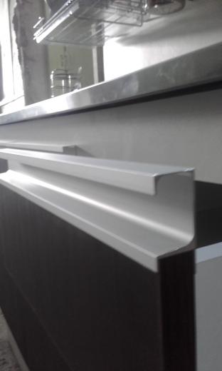 Bajo mesada y aereo madera oscura