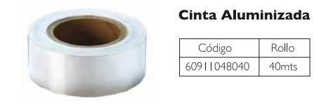 Cinta aluminizada