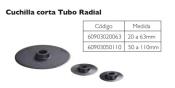 Cuchilla corta tubo radial