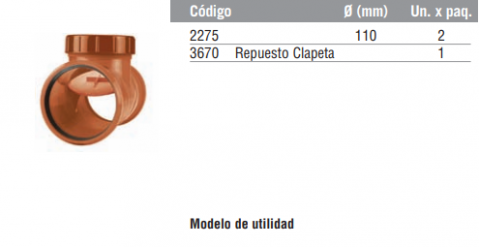 Válvula antiplaga H-H